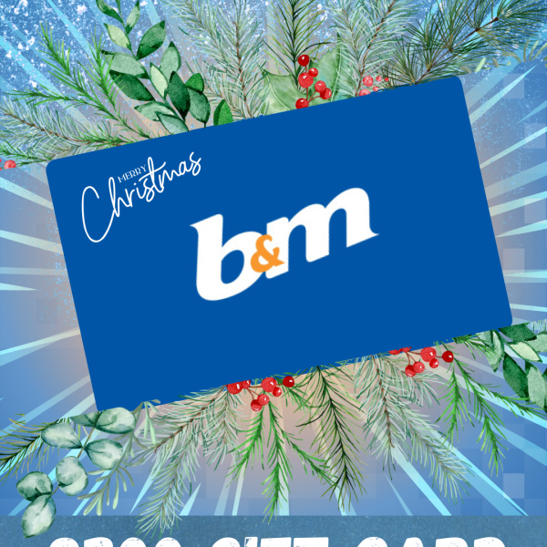 £200 B&M Gift Card or £200 Cash