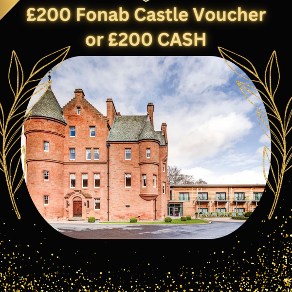 £200 Fonab Castle Voucher or £200 Cash