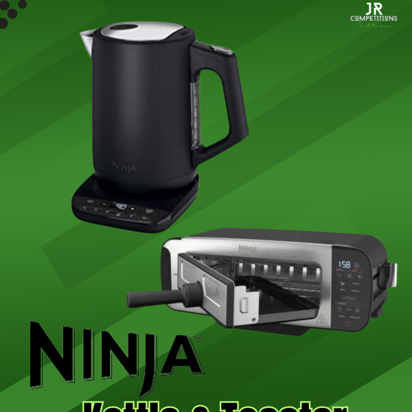 Ninja Black Kettle and Toaster Set or £150 cash