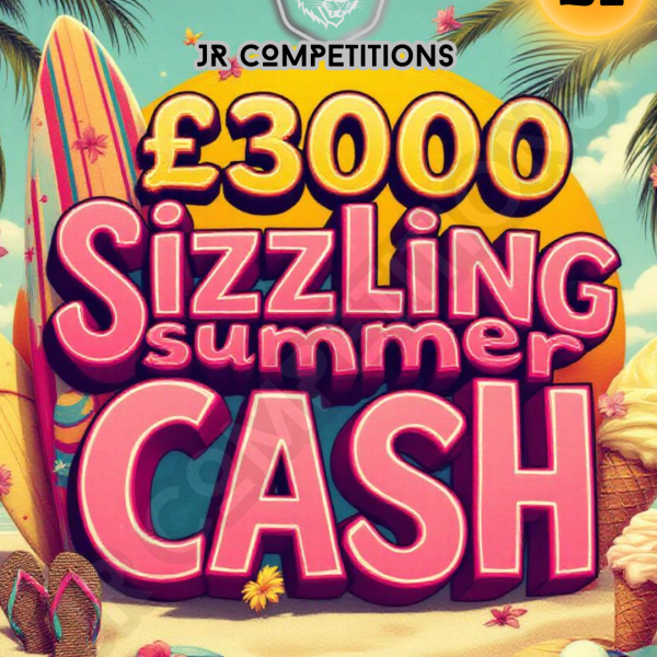 £3000 Sizzling Summer Cash