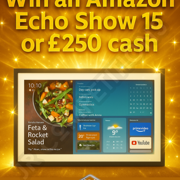 Amazon echo Show 15 or £250 Cash