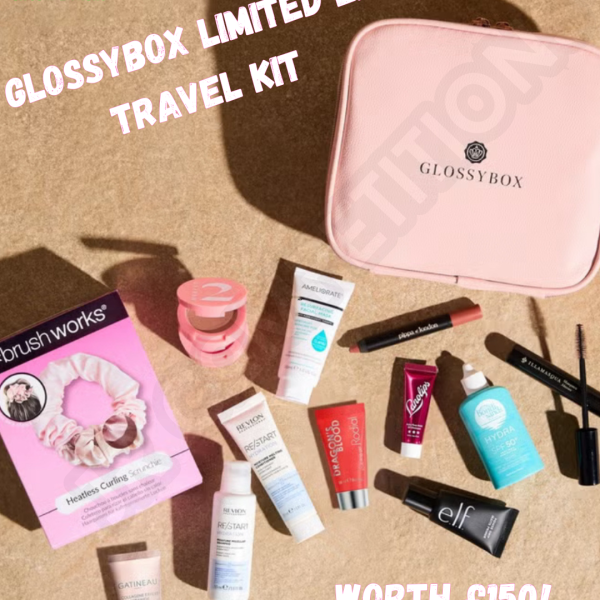 GLOSSYBOX Travel Beauty Kit Limited Edition