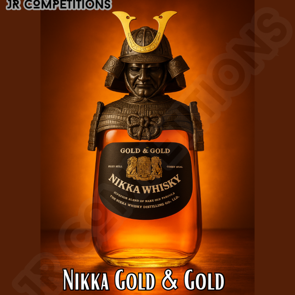 Nikka Gold & Gold Japanese Samurai Whisky