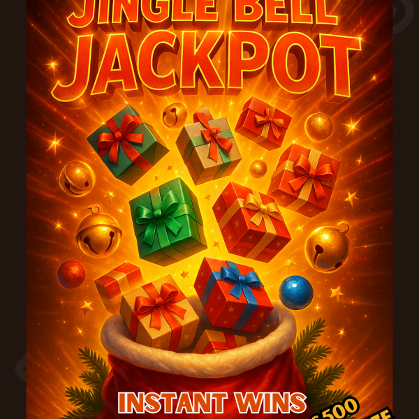 Jingle Bell JACKPOT instant wins- £500END PRIZE