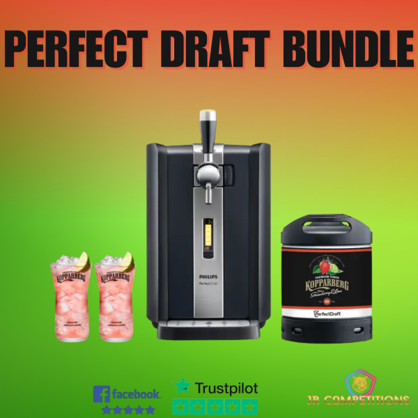 PerfectDraft Kopparberg Strawberry and Lime Cider Starter Bundle
