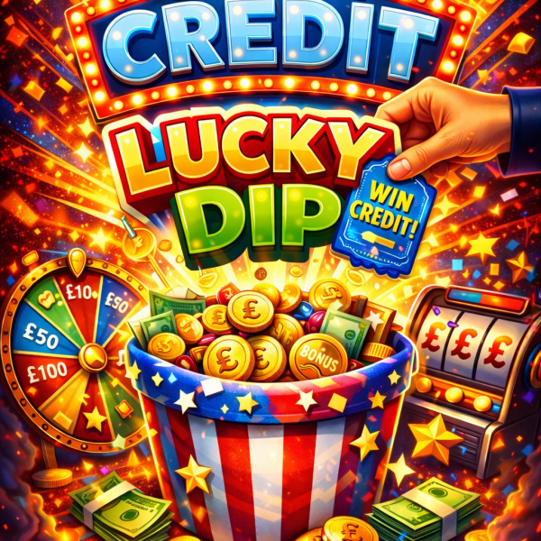 SITE CREDIT LUCKY DIP- £100 Site credit end prize