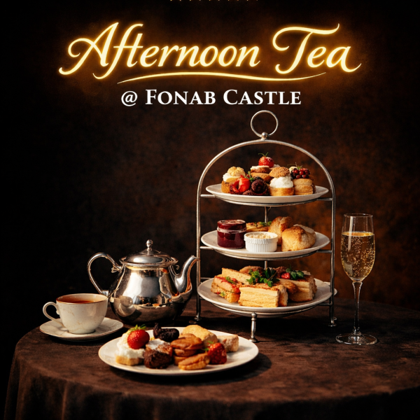 Fonab Castle Afternoon Tea for 2